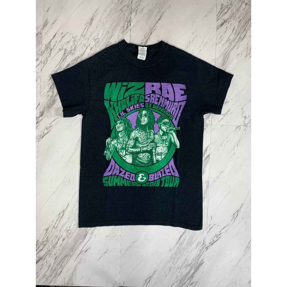 Wiz Khalifa “Dazed & Blazed” 2018 Tour Tee